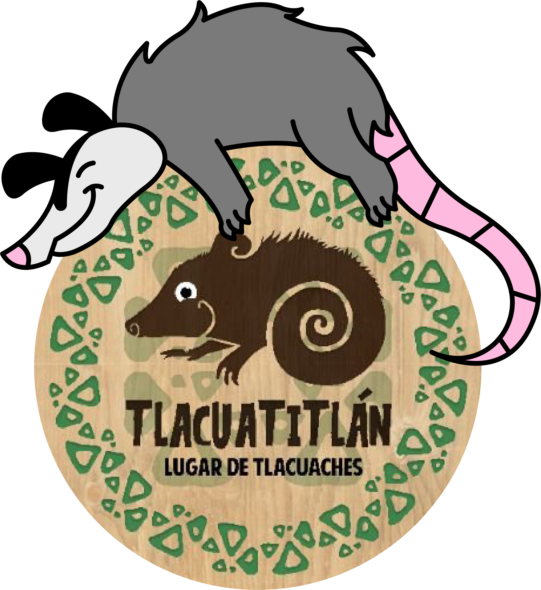 Tlacuache feliz